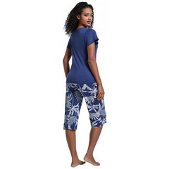 Women's Pajama Set Blend of Cotton and Modal Printed Design